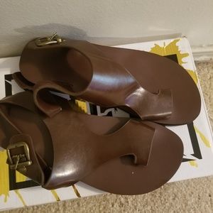 Brown leather Sandals